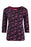 NEW Weird Fish Pinto Organic Jersey Top in Mulled Wine