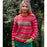 Eribé Reversible Stobo Fairisle Sweater in Rosa