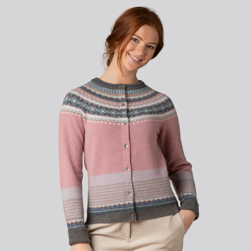 NEW Eribe Alpine Long Cardigan - Vintage Pink