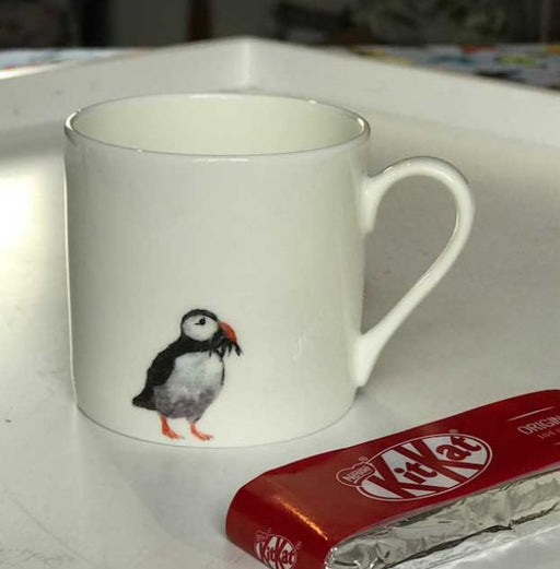 Chloe Gardner Puffin  Espresso Mug