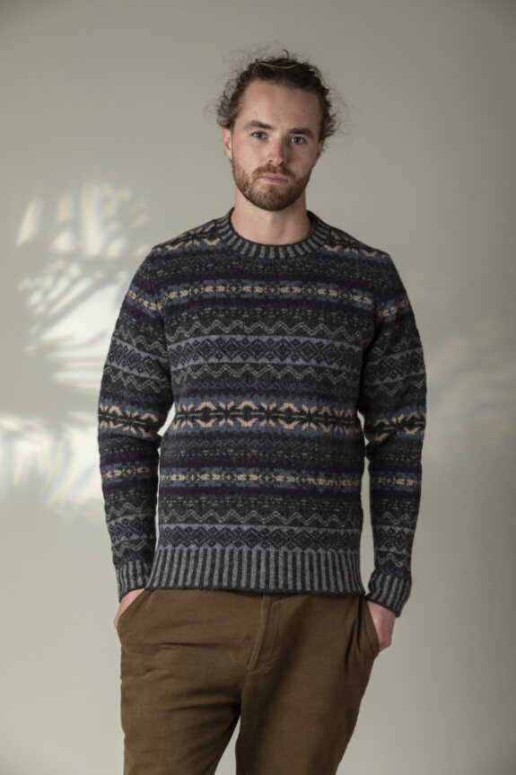 NEW Eribe Brodie Fair Isle Sweater in Cliff — Judith Glue