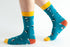 Doris & Dude Teal Puffin Socks