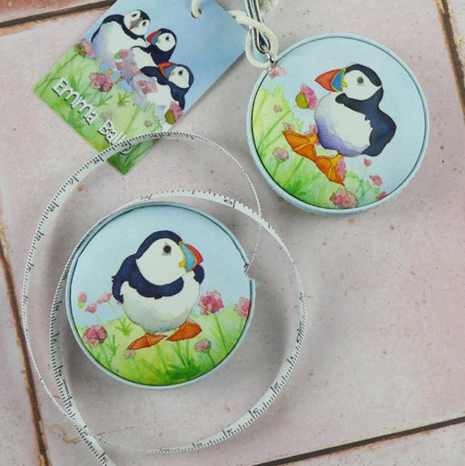 Emma Ball 'Sea Thrift Puffins' Tape Measure