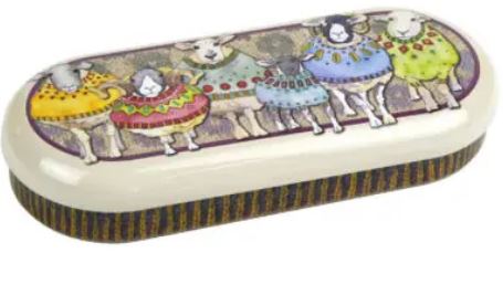 Emma Ball Sheep in Sweaters Glasses/Crochet Case — Judith Glue