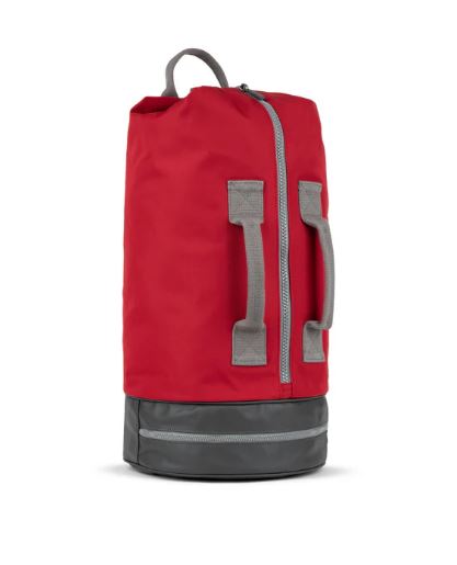 Roka Heathrow Recycled Canvas Duffel Bag - Mars Red