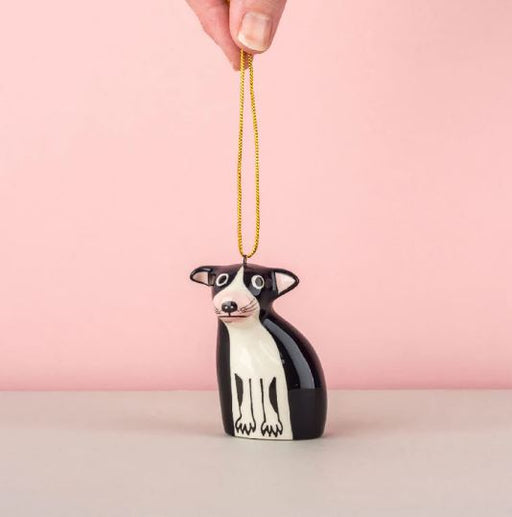 Hannah Turner Boston Terrier Hanging Decoration