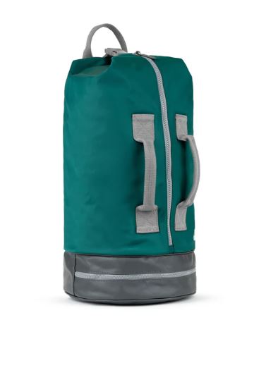 Roka Heathrow Recycled Canvas Duffel Bag - Teal