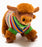 Best Years Knitted Highland Cow Baby Rattle with Striped Jumper