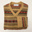 Eribé Eddie V-Neck Fair Isle Sweater in Glengoyne