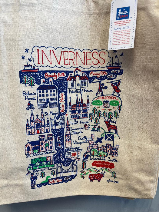 Inverness Map T-Shirt - Exclusive to Judith Glue