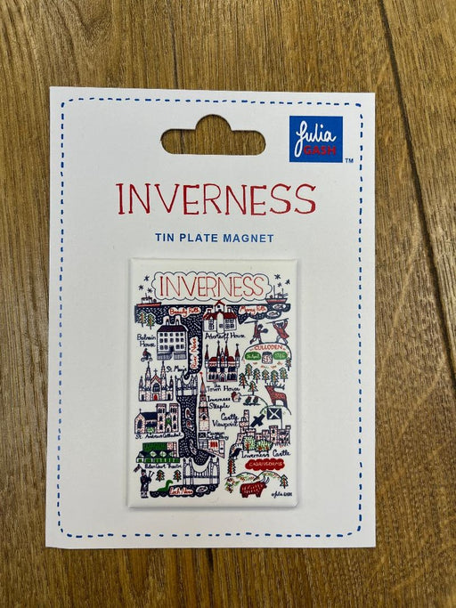 Julia Gash - Inverness Cityscape Magnet