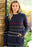 NEW Mistral Stripe & Fleck Yarn Turtle Neck Jumper - Stream