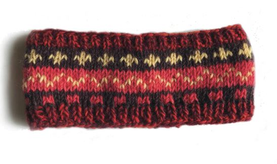 From The Source Hand Knitted Nordic Headband