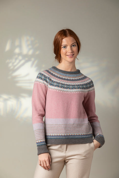 NEW Eribe Alpine Long Sweater - Vintage Pink