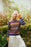 NEW Eribé Reversible Stobo Fairisle Sweater - Mulberry