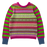 NEW Eribé Reversible Stobo Fair Isle Sweater - Orchid