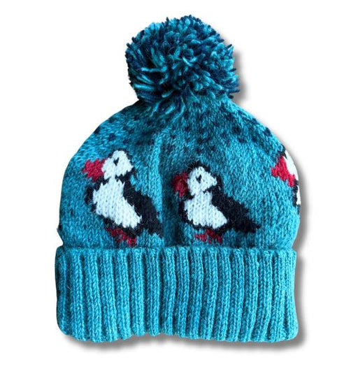 From The Source Hand Knitted Puffin Wool Hat