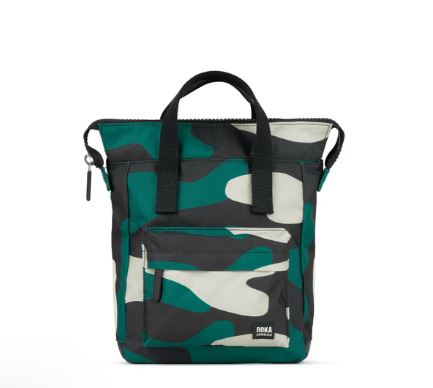 Roka Bantry B Recycled Canvas Bag - Urban Camo