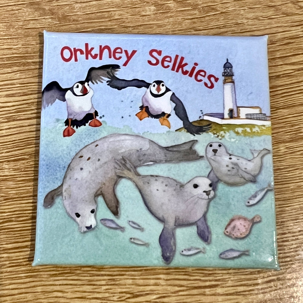 Emma Ball Orkney Selkies Magnet