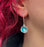 NEW Shiela Fleet Long Lunar Bright Drop Earrings in Tropical Enamel (EEL0249-TROP)