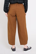 NEW Nomads Cotton Elastic Hem Trousers - Tawny