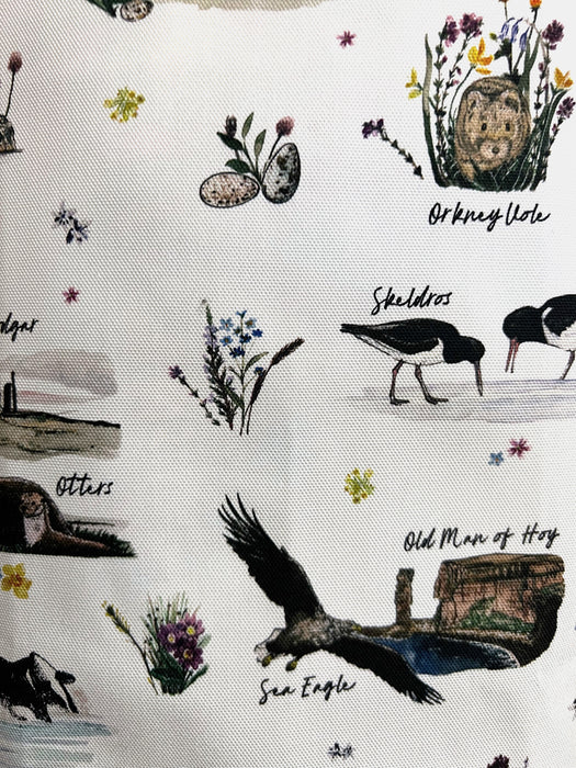 Orkney Wildlife and Scenery Tea Towel