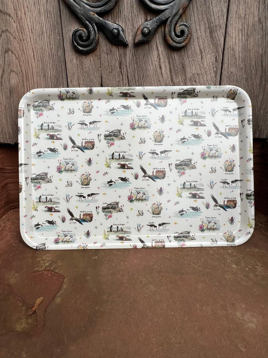 NEW Sarah Leask Orkney Wildlife Large Tray