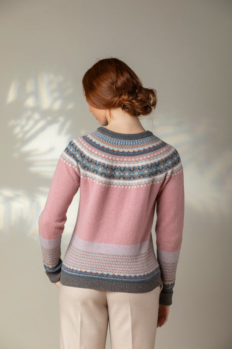 NEW Eribe Alpine Long Sweater - Vintage Pink