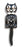 The Original Kit-Cat Klock - Black