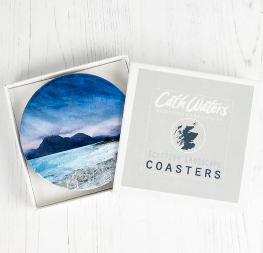 Cath Waters - Elgol Shore Isle of Skye Ceramic Coaster