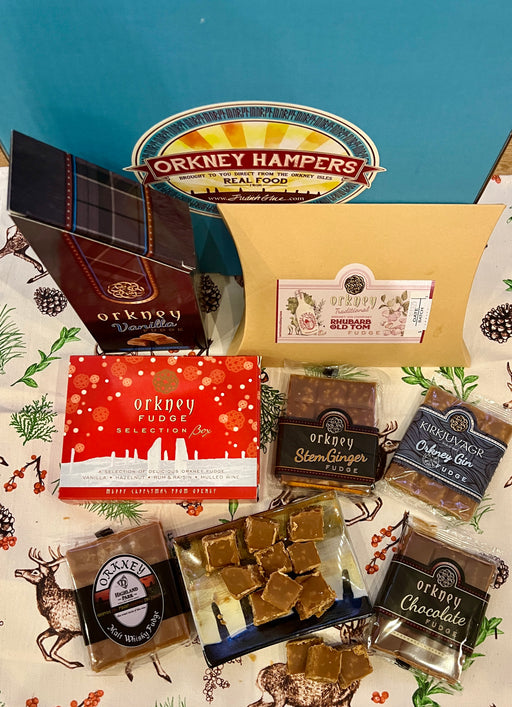 The Famous Orkney Christmas Fudge  Box