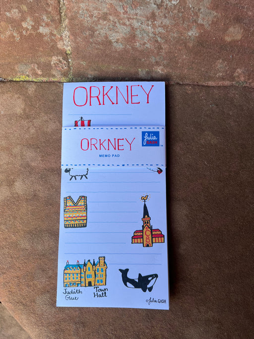 Julia Gash Orkney Magnetic Memo Pad