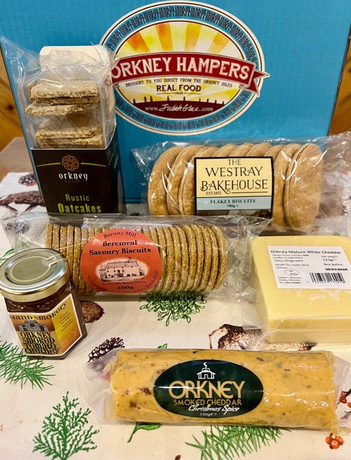 Christmas Mini Orkney Cheeseboard Taster Box