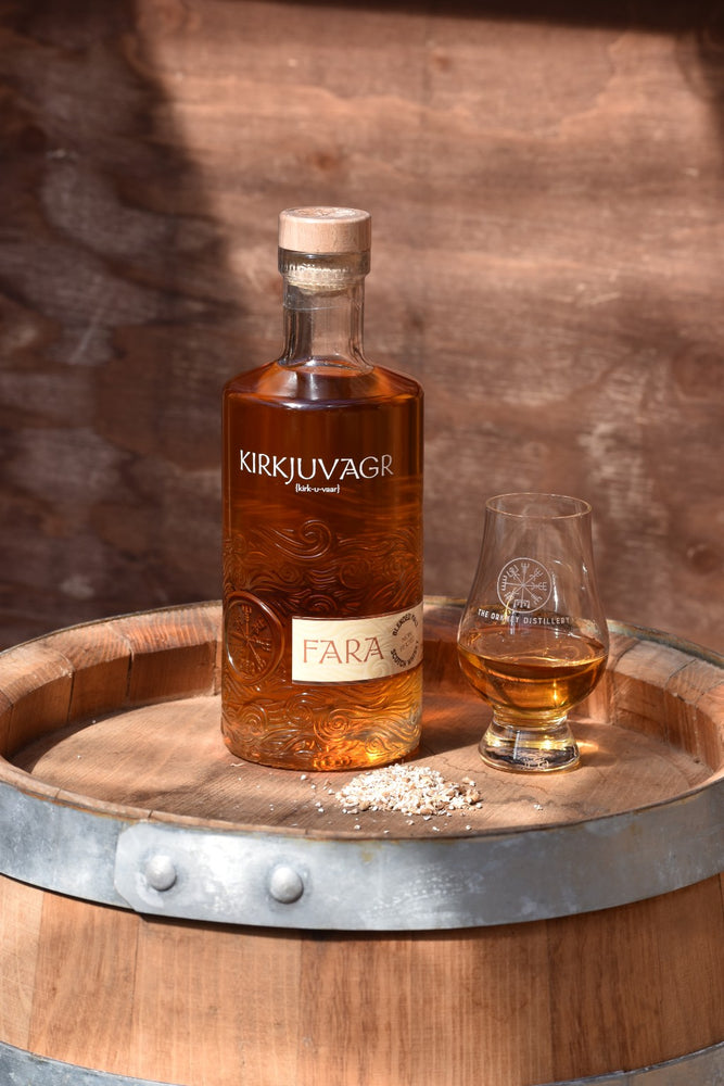 JUST LAUNCHED -Kirkjuvagr Orkney Fara Whisky