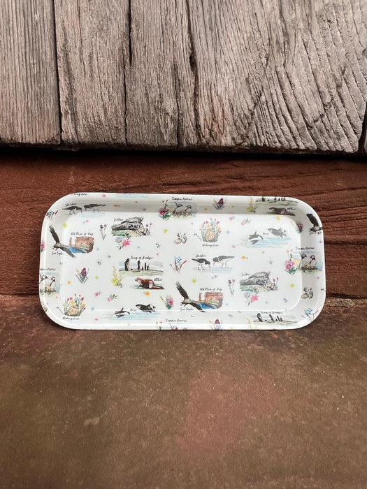 NEW Sarah Leask Orkney Wildlife Snack Tray