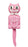 The Original Kit-Cat Klock - Pink Satin