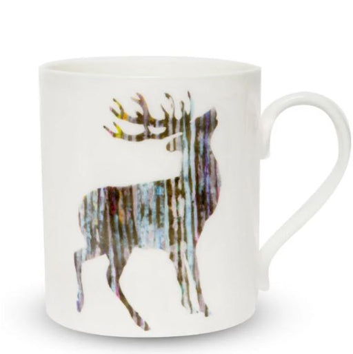 Chloe Gardner Silver Stag Pop Mug