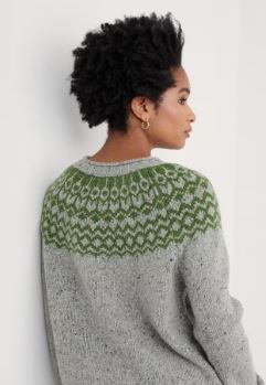 NEW Port Kinnis Merino Wool Jumper in Wag Tail Tor Forest Green