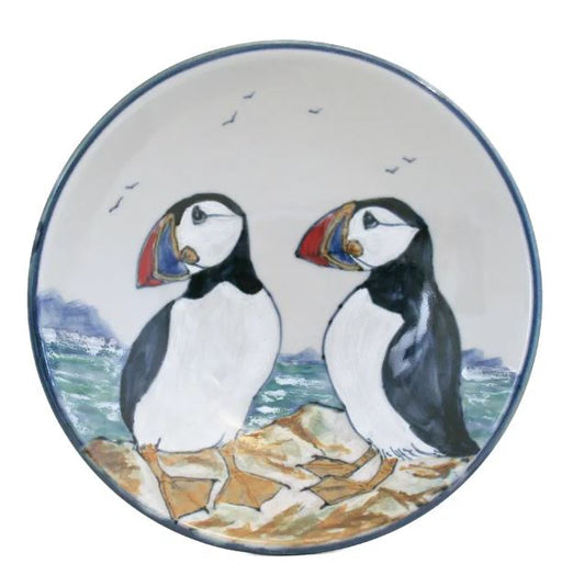 Highland Stoneware Large Flared Bowl -Puffin