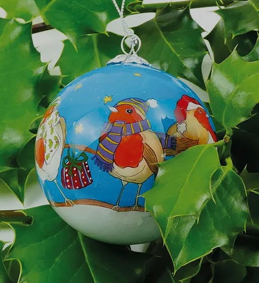 Christmas Robin Bauble