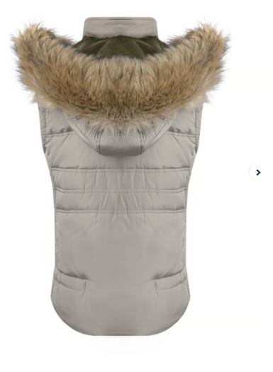 NEW Weird Fish Sabine Arctic Padded Gilet - Sand