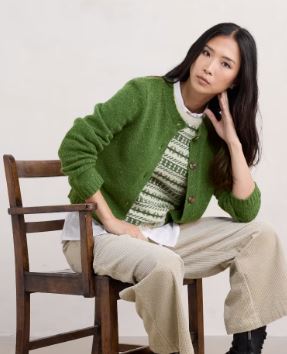 NEW Seasalt - Dawson Pick Cardigan Grassland