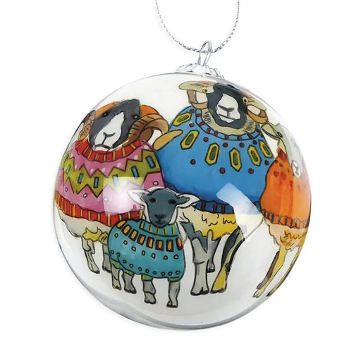 Sheep in a sweater Bauble