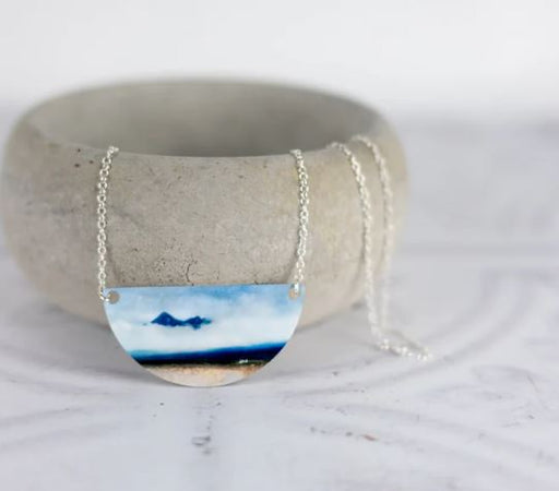 Cath Waters - Cuillin Cottage Sligachan Isle of Skye Aluminium and Silver Small Necklace