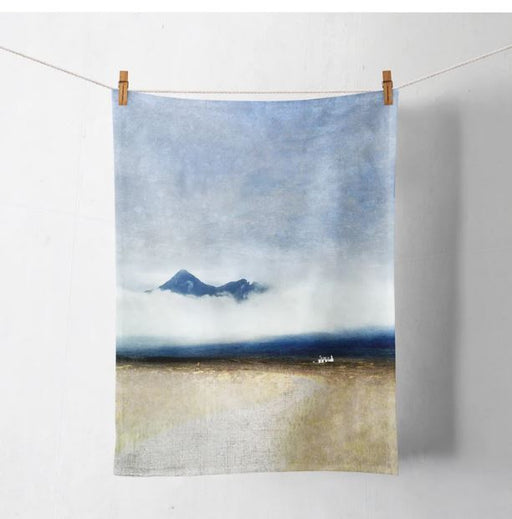 Cath Waters - Cuillin Cottage Sligachan Isle of Skye Cotton Tea Towel