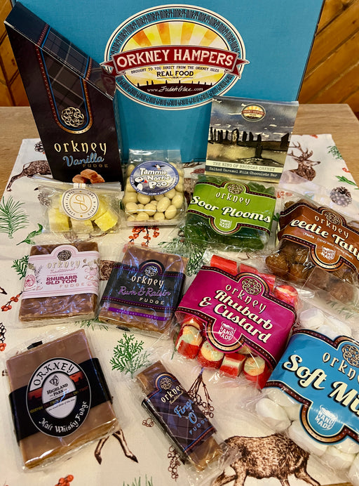 Orkney Christmas Sweetie Box