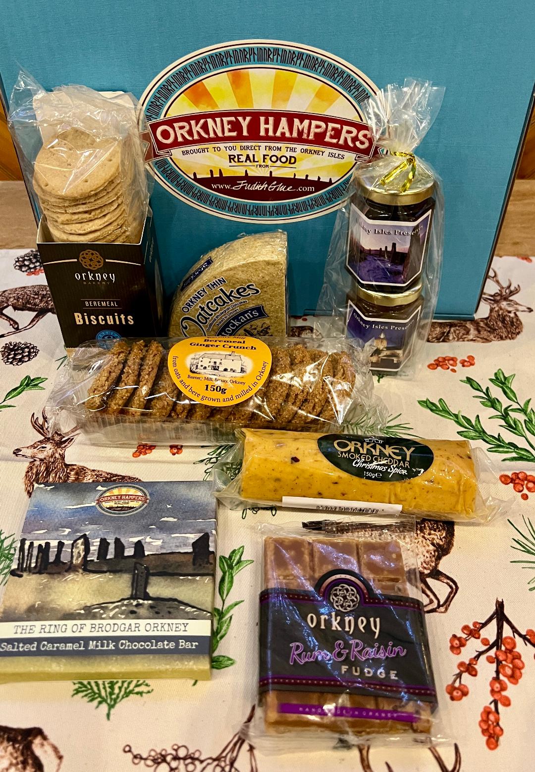 New:  Orkney Christmas Hampers £45 - £100