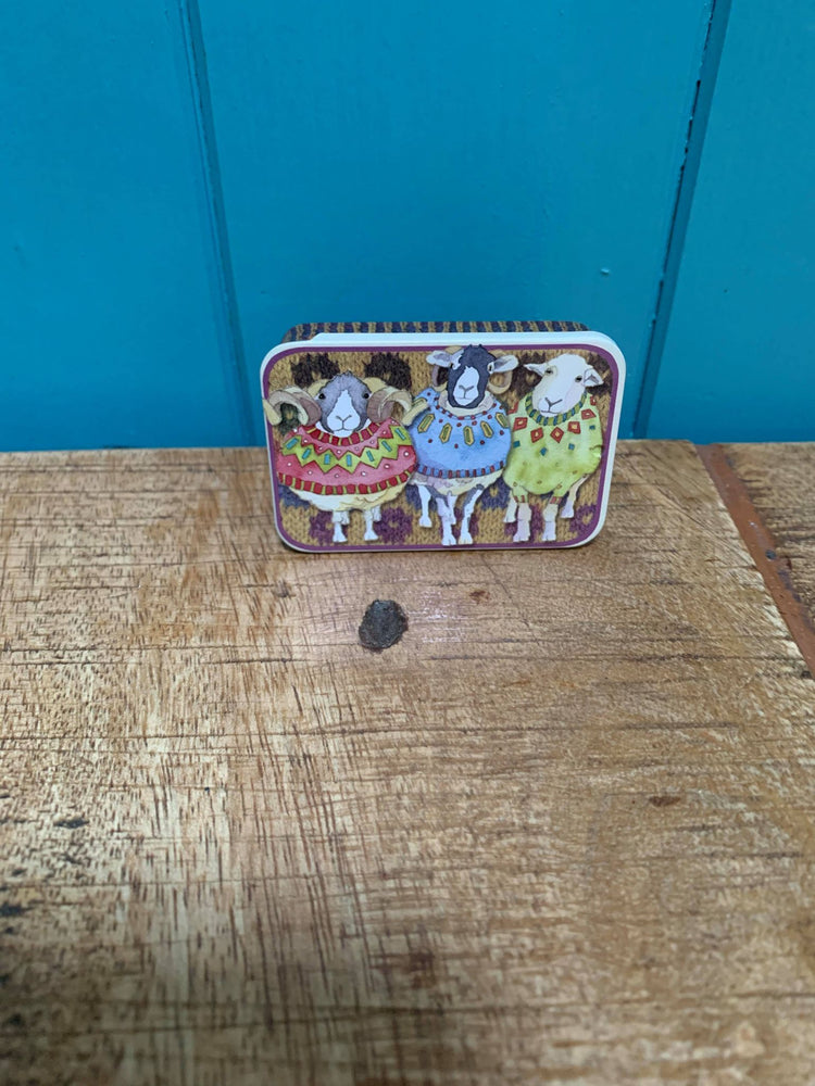 Emma Ball Woolly Sheep Mini Pocket Tin