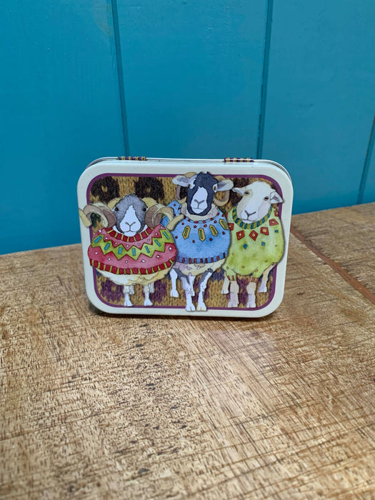 Emma Ball Woolly Sheep Mini Rectangular Tin