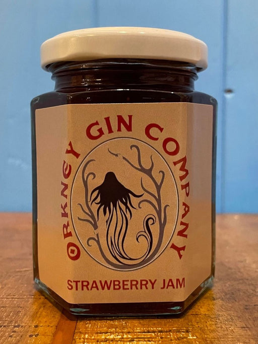 Orkney Isles Preserves Strawberry Jam with Johnsmas Orkney Gin